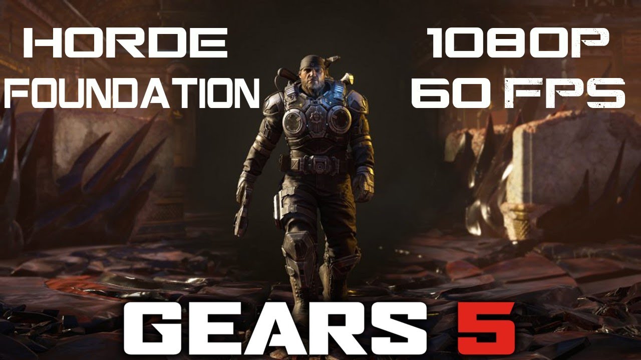 Gears 5 - Horde Foundation - Gunner - 12 waves.