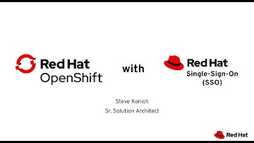 OpenShift 4.5 with Red Hat Single-Sign-On (SSO) 7.3