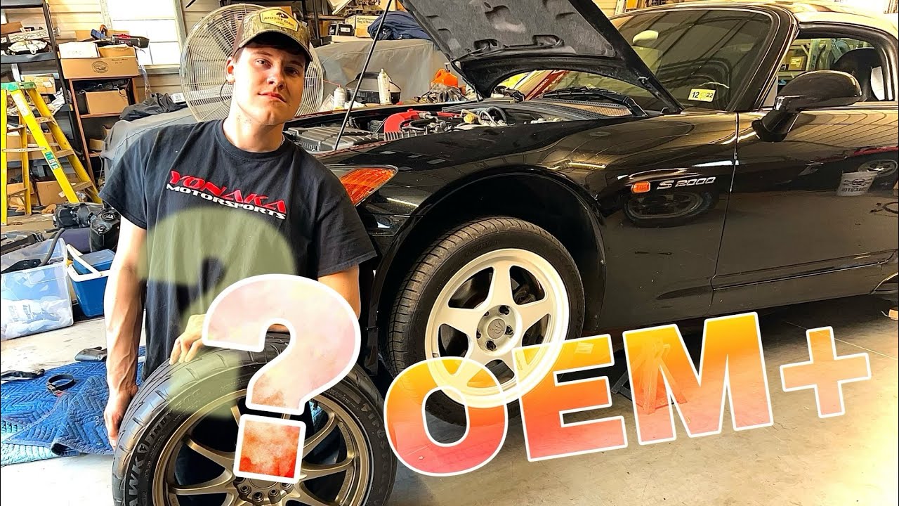My S2000 gets new Wheels! OEM+ S2K - YouTube