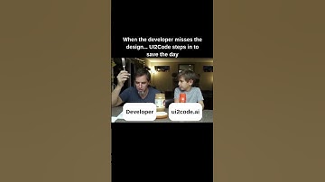 Developers Misunderstanding Designers? ui2code.ai Fixes It Instantly! #developer #uidesign #ai