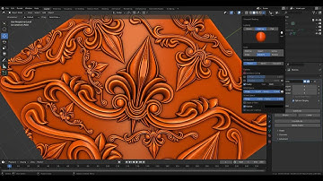 Brush Alpha in Blender Tutorial | CNC Modeling | 3.1