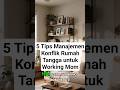 5 Tips Manajemen Konflik Rumah Tangga untuk Working Mom