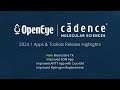 2024.1 Applications & Toolkits Release Highlights
