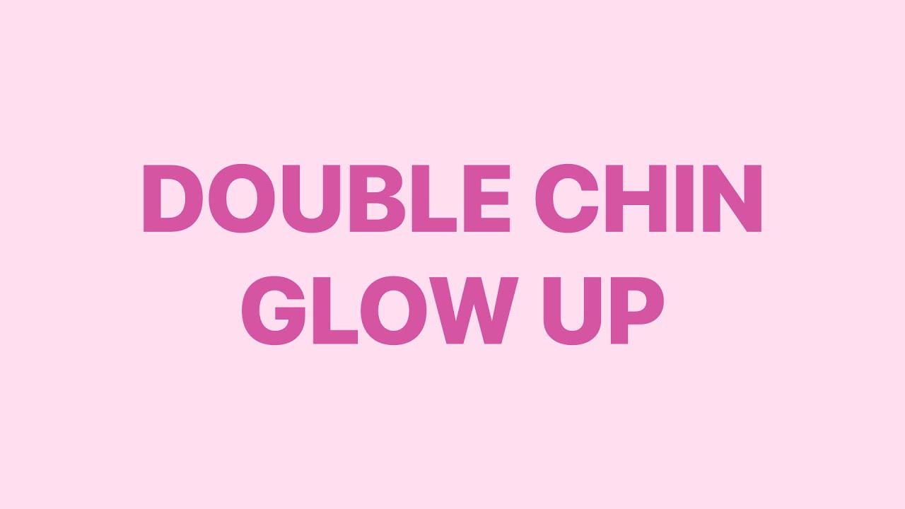 3-минутная тренировка для избавления от двойного подбородка // Избавьтесь от двойного подбородка ...