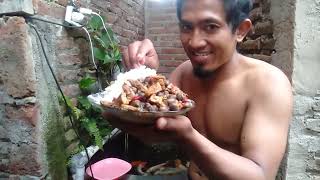 kuli bangunan belajar mukbang