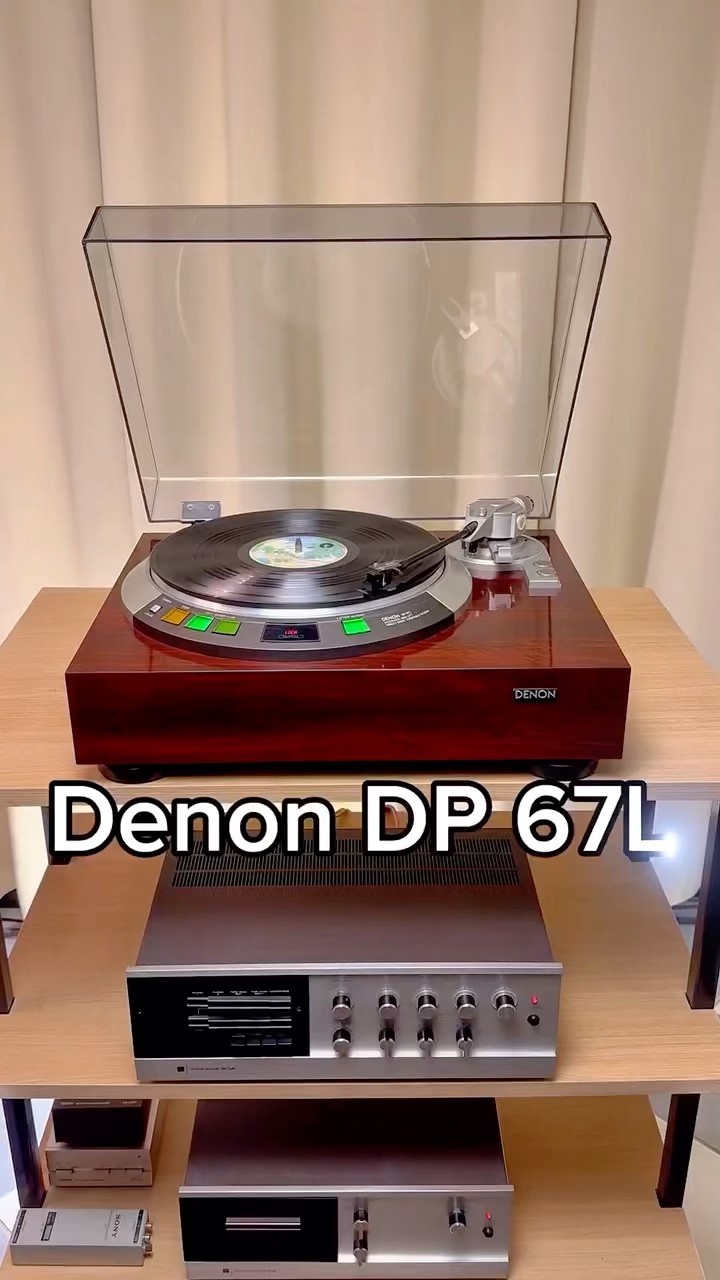 🎧 DENON DP-67L (1982) – Japanese Analog Excellence 🇯🇵🎶 #shorts