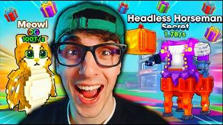 HO REGALATO I BRAINROT PIÙ FORTI di ROBLOX STEAL A BRAINROT!