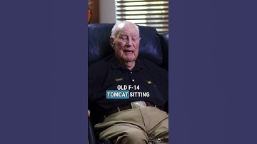 WWII Pilot Flies F-14 Tomcat #aviation #history #shorts