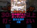 一年だけしか30本塁打以上打っていない意外な選手3選 #阪神タイガース #広島東洋カープ #千葉ロッテマリーンズ