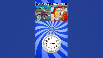 WHO IS A KIDNAPPER ? #cartoon #quzi #solvequestions #answer