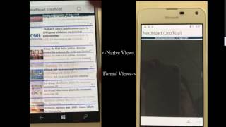 Xamarin UWP: Native vs Forms (Layout performance)