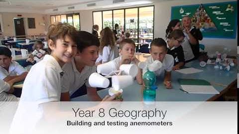 Year 8 Geography Anemometer