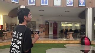 Bits Hyderabad tour part 1 ft library…. 