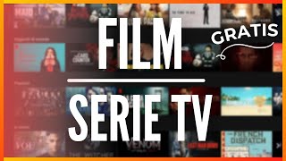 FILM E SERIE TV COMPLETAMENTE  | GRATIS