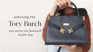 New Tory Burch Lee Radziwill Petite Double Bag - Pros Cons Fit Test Overall First Impressions