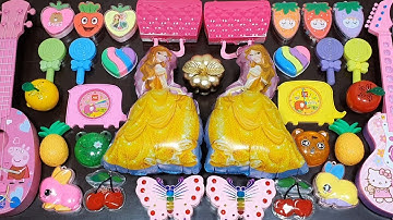 DISNEY PRINCESS ! MIXING RANDOM THINGS INTO SLIME ! ALI SLIME