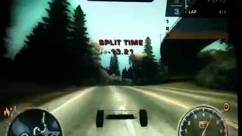 NFSMW Invisible car (Lexus is 300)