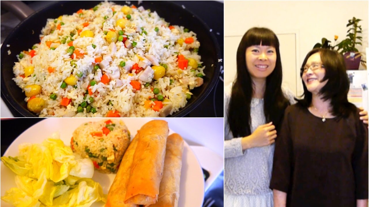 RECETTE DE MA MAMAN #9 | Riz cantonais au taro & ginkgo | Vegan