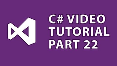 C# Tutorial 22 InkCanvas & Key Listeners