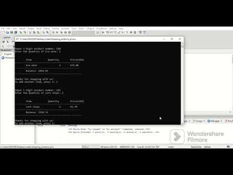 Creating a Shopping Program with Receipt Printing in C Language: Part 2 ...