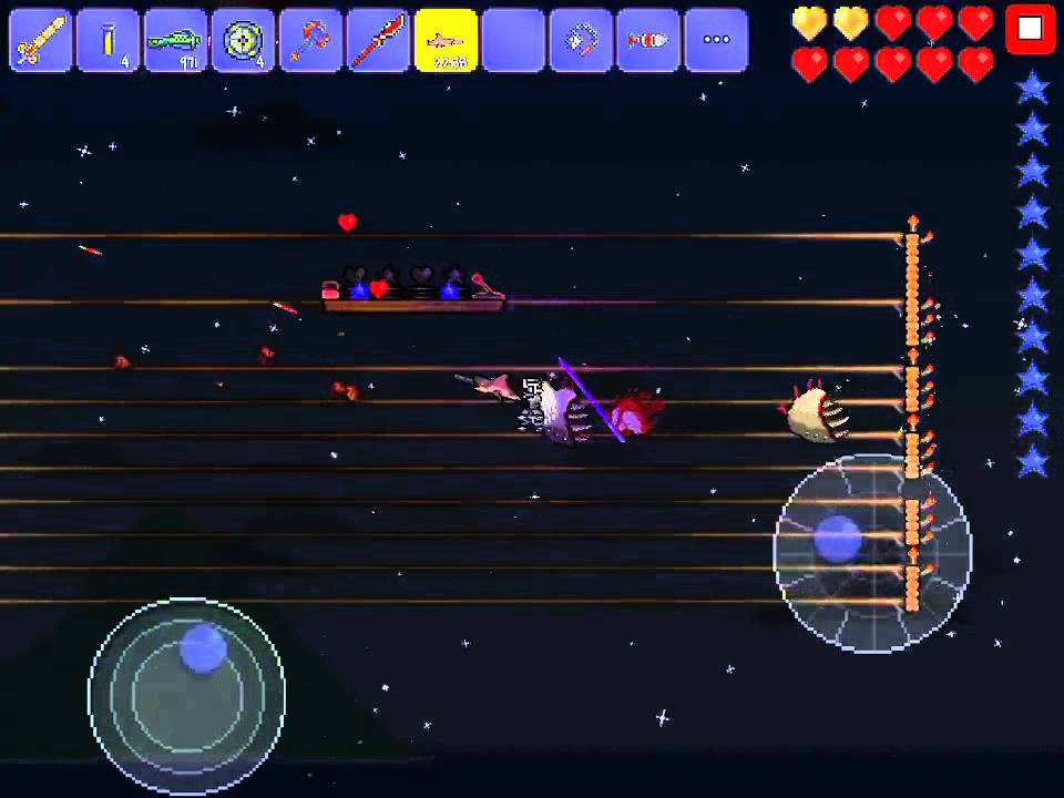 How to Easily Beat The Twins In Terraria IOS (Mobile