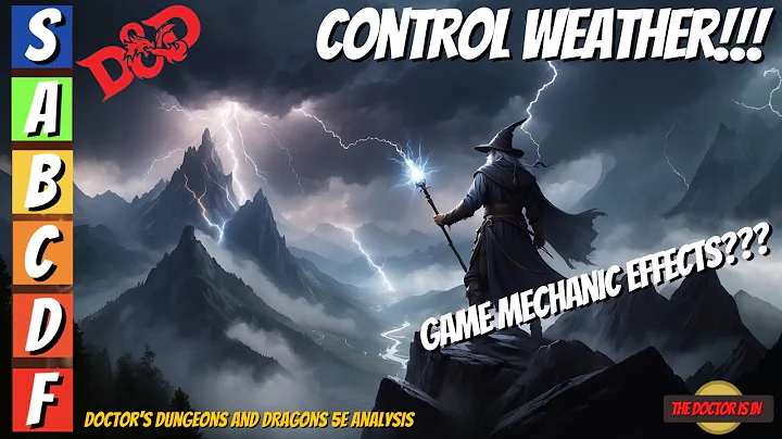 What Are The Actual Game Mechanics For CONTROL WEATHER In Dungeons and Dragons??? - DayDayNews