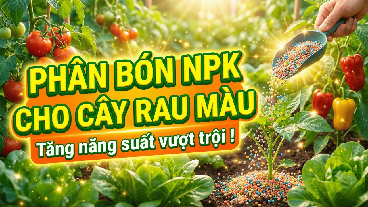 PHÂN BÓN N-P-K CHO RAU MÀU | THƯ VIỆN NÔNG NGHIỆP
