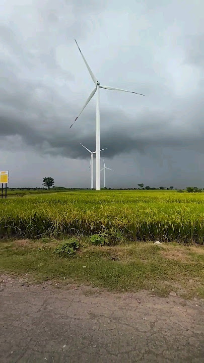 Kincir Angin, Pembangkit  Listrik Tenaga Angin Jeneponto #shortvideo #viral #video #plta #jeneponto