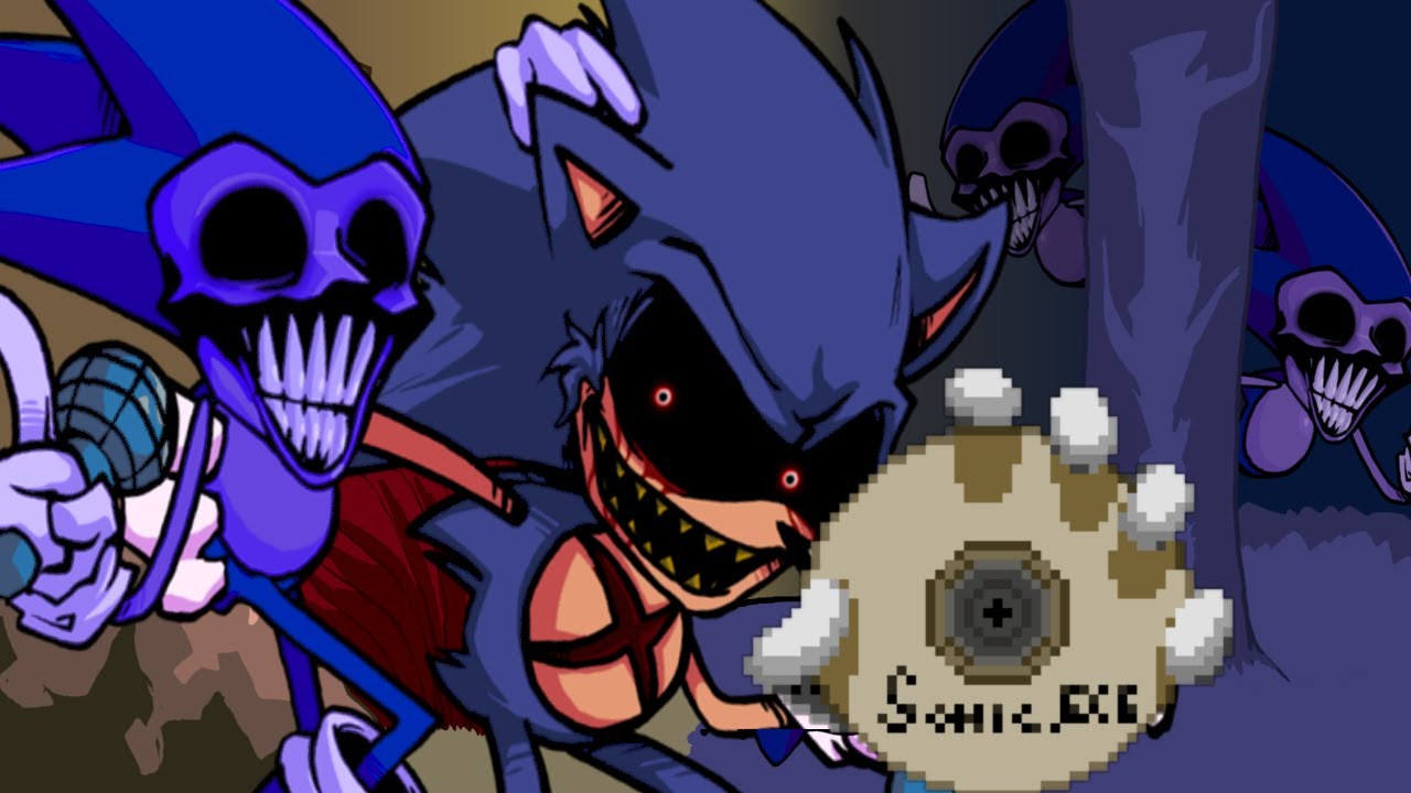 Post by Majin Sonic and Lord X in FNF Sonic.exe Test 4.0 comments