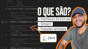 NÃO TENHA MAIS DÚVIDAS - Stream, lambdas e interfaces funcionais.