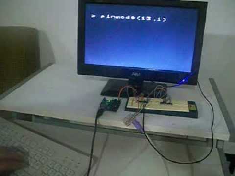 Arduino + PS2Keyboard + TVout + Bitlash