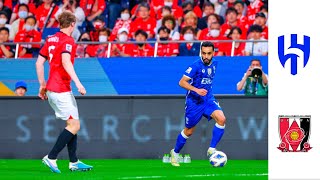 الشوط الاول مباراة اوراوا والهلال كامل