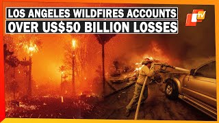 Los Angeles Wildfires: Destruction Takes Huge Economic Toll, Over US$50 Billion Losses Accounted
