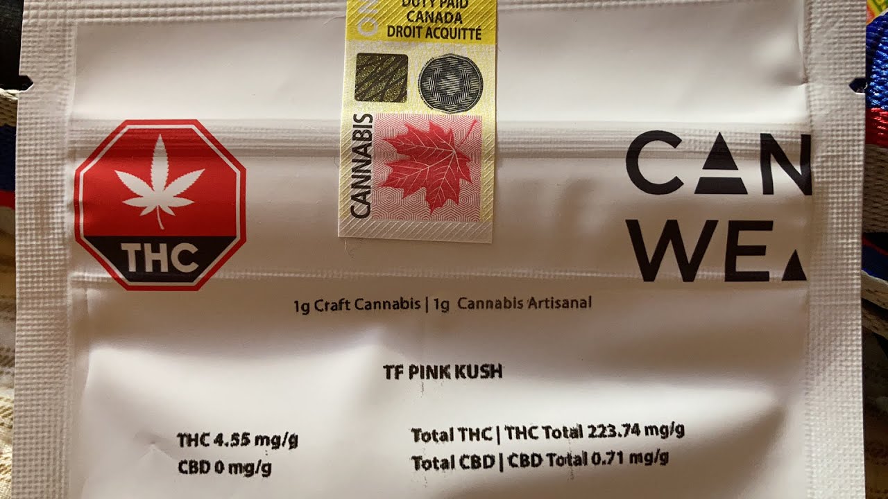C🔺N WE🔺| TF PINK KUSH 22.3% THC Indica ~ 0.71% CBD 😏