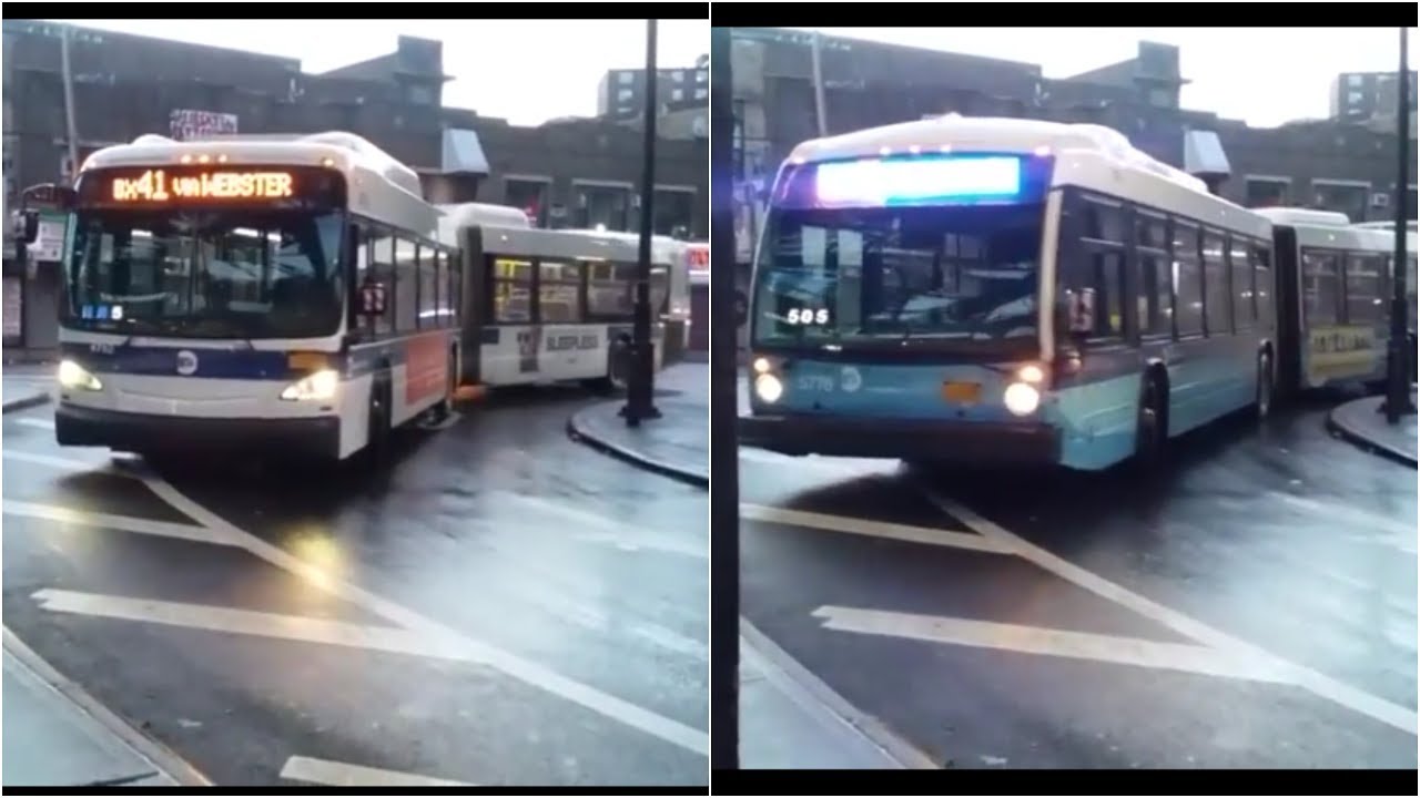 MTA: Repainted 2012 New Flyer XD60 [4782]|2011 NovaBus LFSA [5776] Bx41 ...