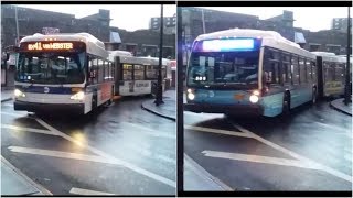 MTA Repainted 2012 New Flyer XD60 4782 2011 NovaBus LFSA 5776 SBS