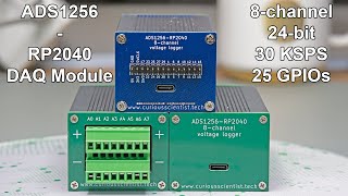 RP2040 + ADS1256 DAQ module with GPIOs Net Worth