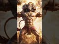 Hanuman ji beating ravan and throwing him out of Lanka. #ram #hanuman #balaji #aivideo #ai #aishorts