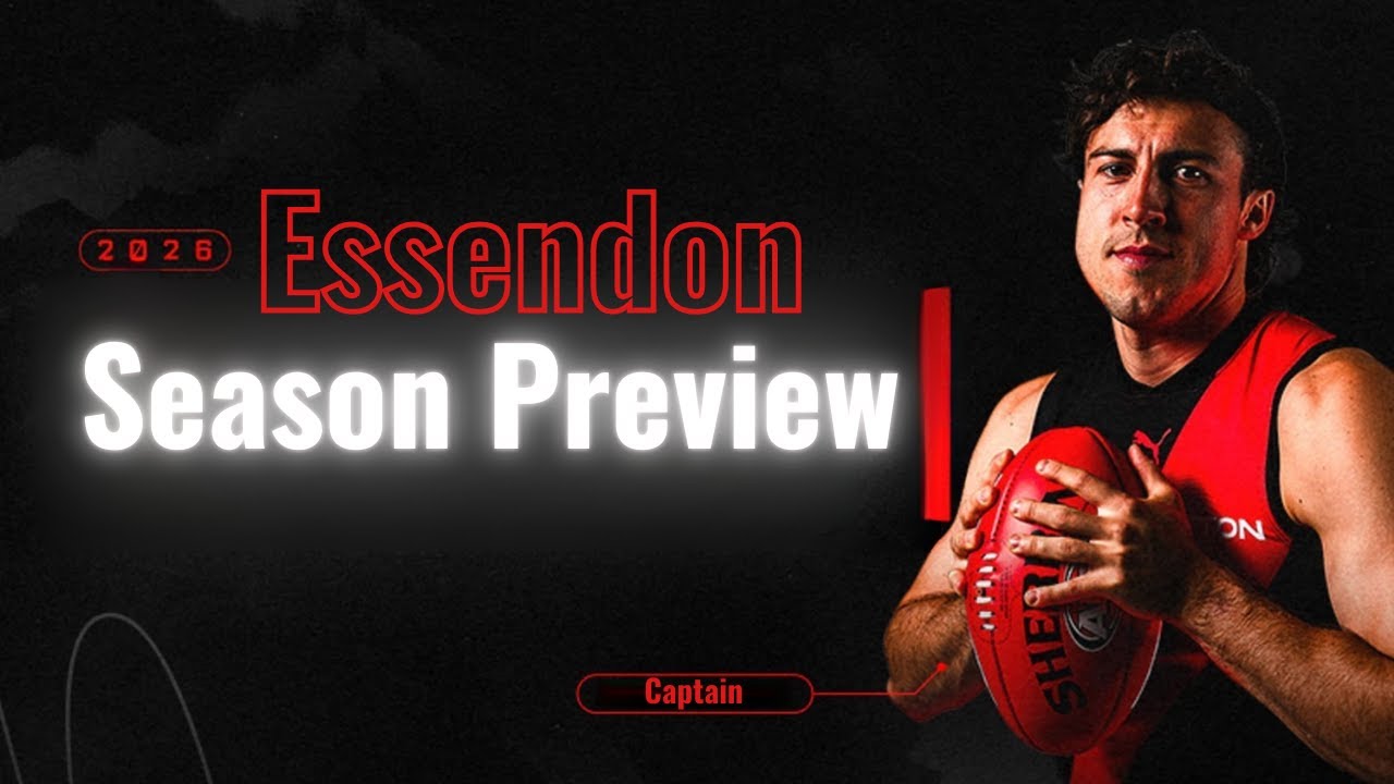 Essendon Preview 2026: Is This Finally the Year the Drought Ends? - YouTube