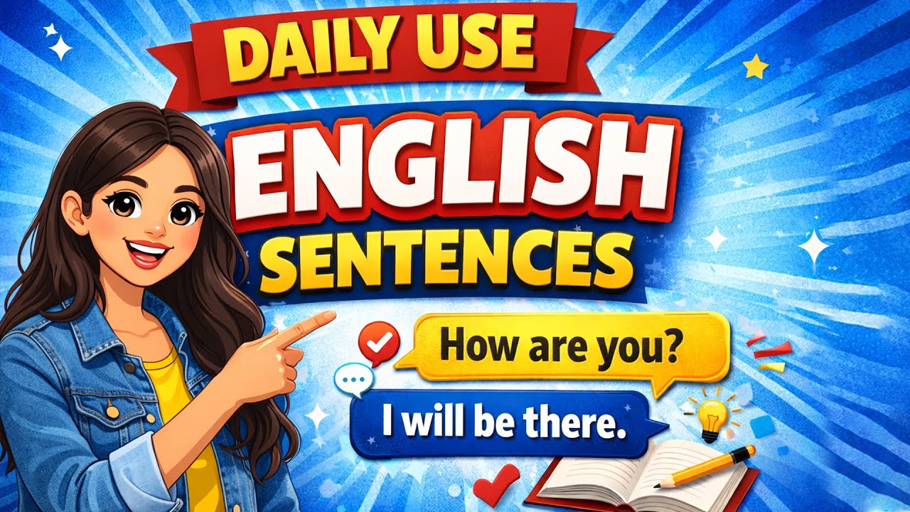Daily Use English Sentences | Speak English Confidently