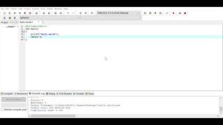 #computer science C "Hello, World!"  this example on the screen in C programming
