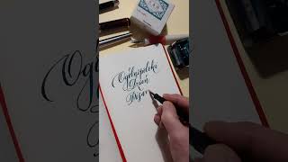 Calligraphy Handwriting