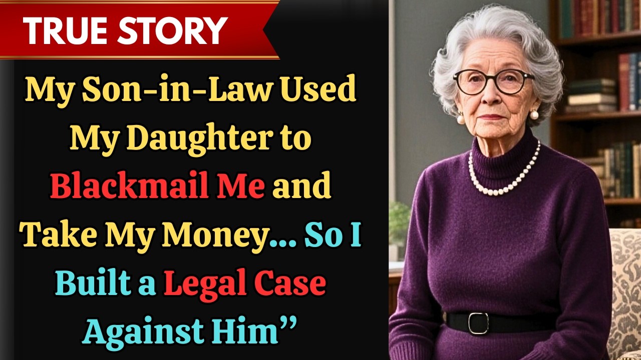 My Son-in-Law Blackmailed Me and Drained My Savings…So I Took Him Down With Evidence