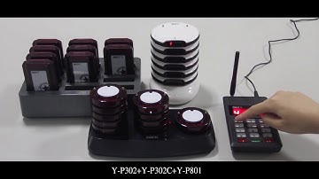 MEEYI wireless guest paging system
