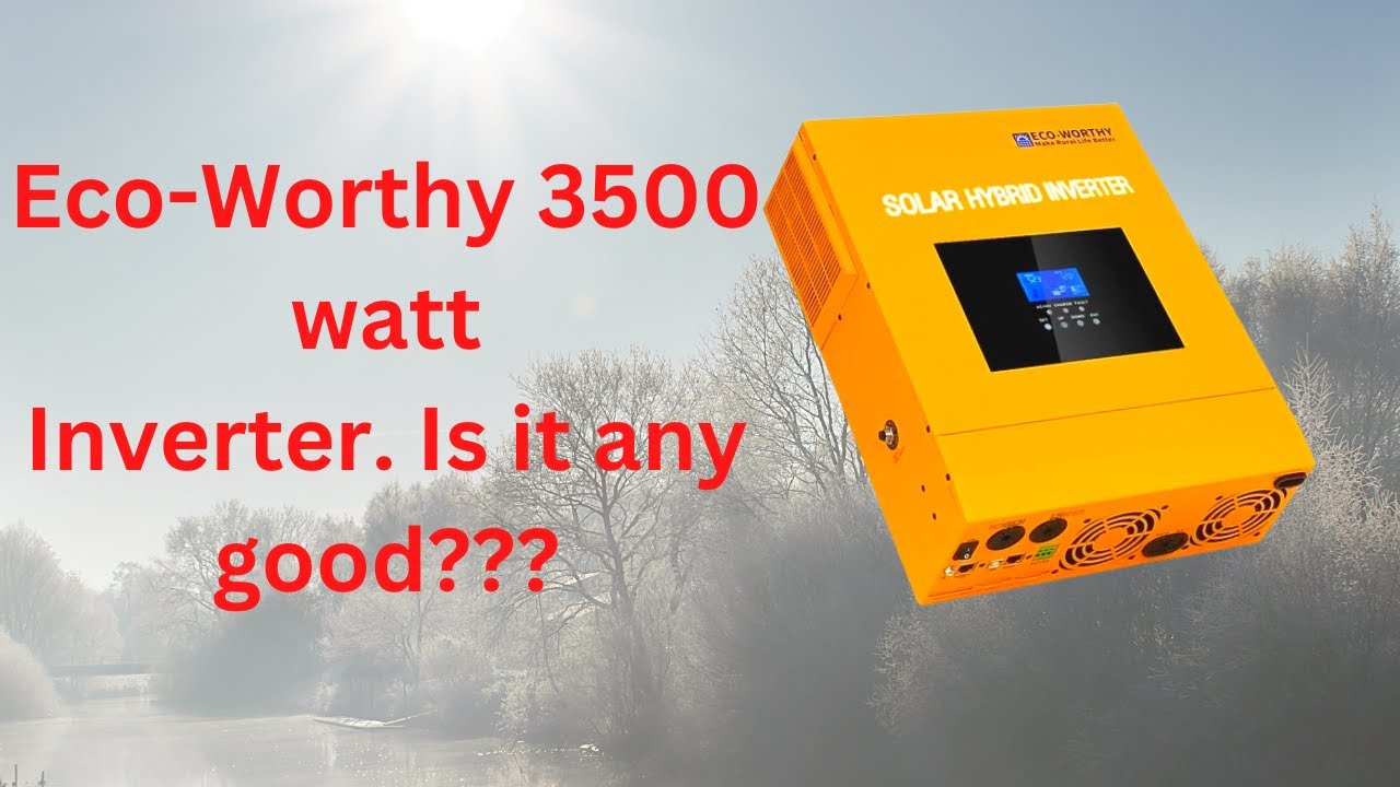 ECO-WORTHY All-in-one Solar Hybrid Charger Inverter Built in 3000W