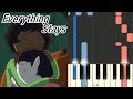 Everything Stays - Adventure Time [Piano Tutorial]