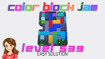 Color Block Jam Level 539 Easy Solution