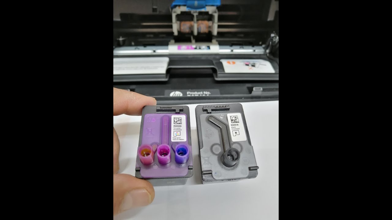 CABEZALES HP DESKJET GT 5810 5820 COMO CHECARLOS CUANDO NO IMPRIME COVERED  HEADS, PARTE 1/3. - YouTube