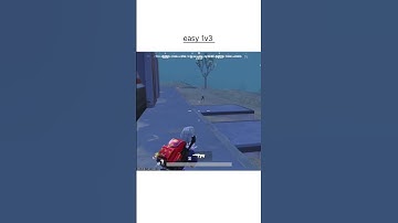 Wait  FOR THE END 🔥 insane fast 1v3  | BGMI SHORT VIDEO