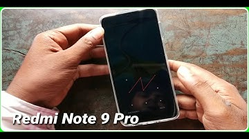 Redmi Note 9 Pro Pattern Unlock